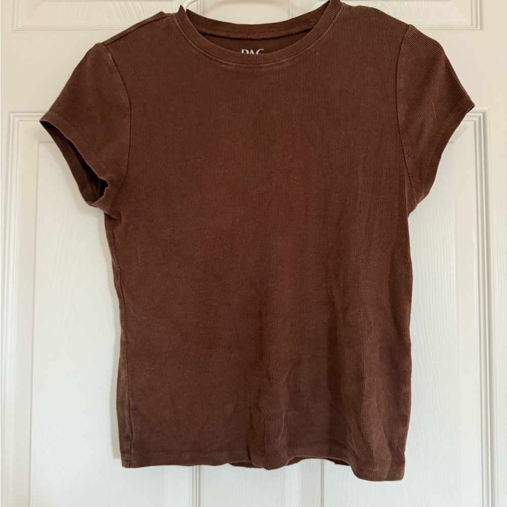 PacSun Brown Crop Top